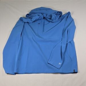 Kenneth Cole Light Blue Golfing Windbreaker